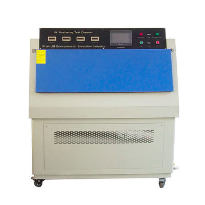 ISO4892-1 Uv Light Accelerated Weathering Tester Pengontrol layar sentuh LCD